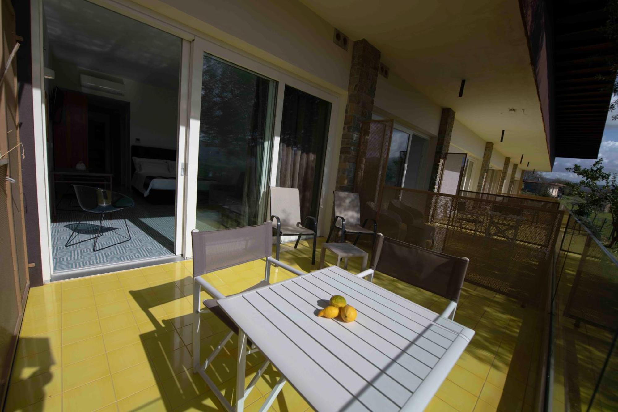 Studio Apartment Balcony